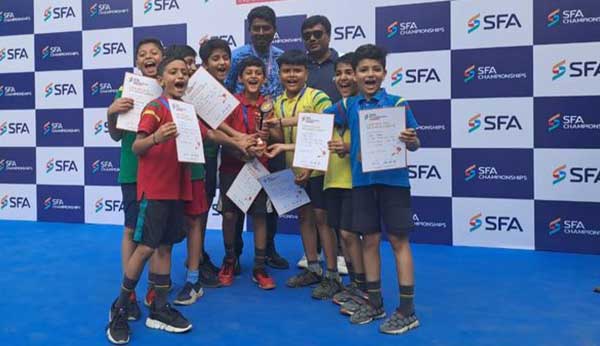 Champions Win Gold Medal (Under-14) and Bronze Medal (Under-11) in the SFA Championship