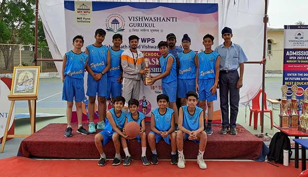 Our Ryanites Achieve 2nd Runner Up at 1st Vishwashanti Gurukul Basketball Tournament