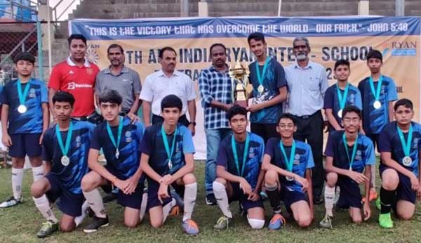 Our Sports Achievers Claim Silver Medal and the Ryan Cup in 5th Inter Ryan All India Football Championship 2023