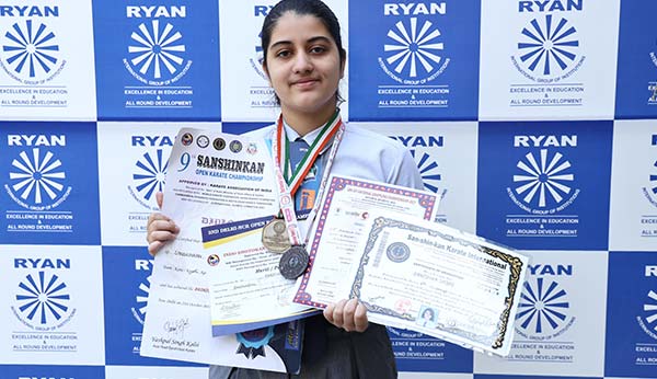 Kanishka won the 10th GFI Grappling National Championship - Ryan International School, Sec-25, Rohini