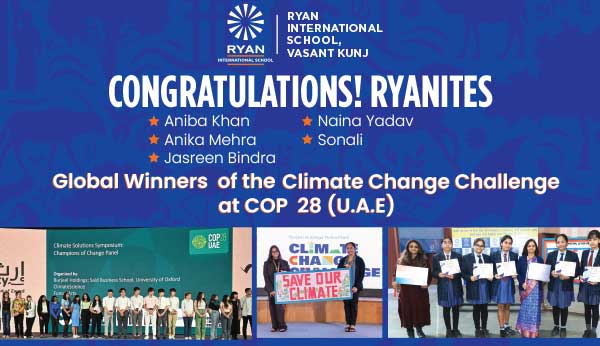 Golbal Winners of the Climate Change Challenge at COP 28 (U.A.E)