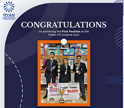 Kudos to the talented students for their spectacular win at the Indian Oil Science Quiz in Mumbai!
