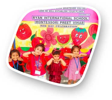 Red day Celebration - Ryan International School, Preet Vihar